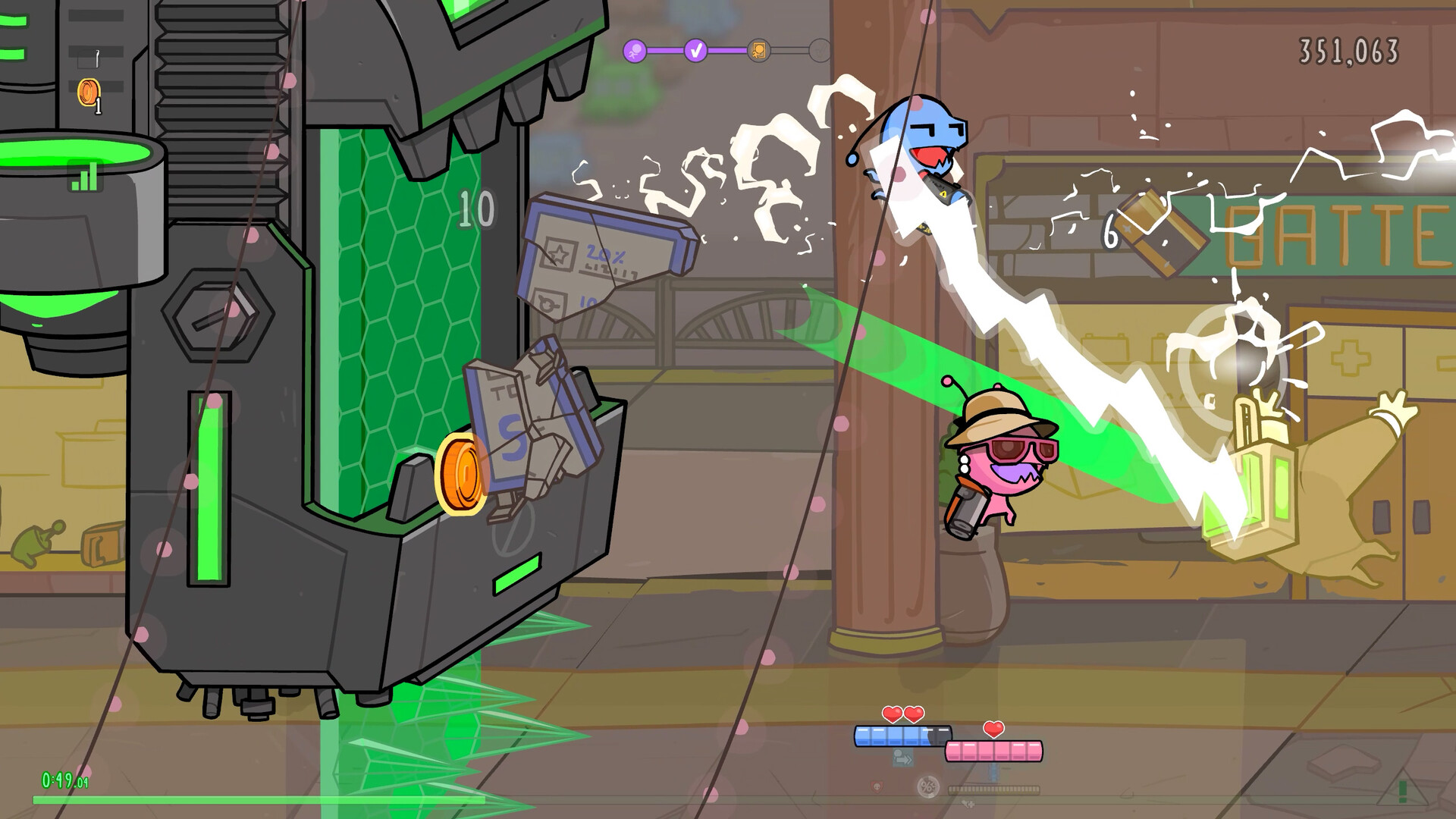 Alien Hominid Invasion Steam Altergift screenshot 4