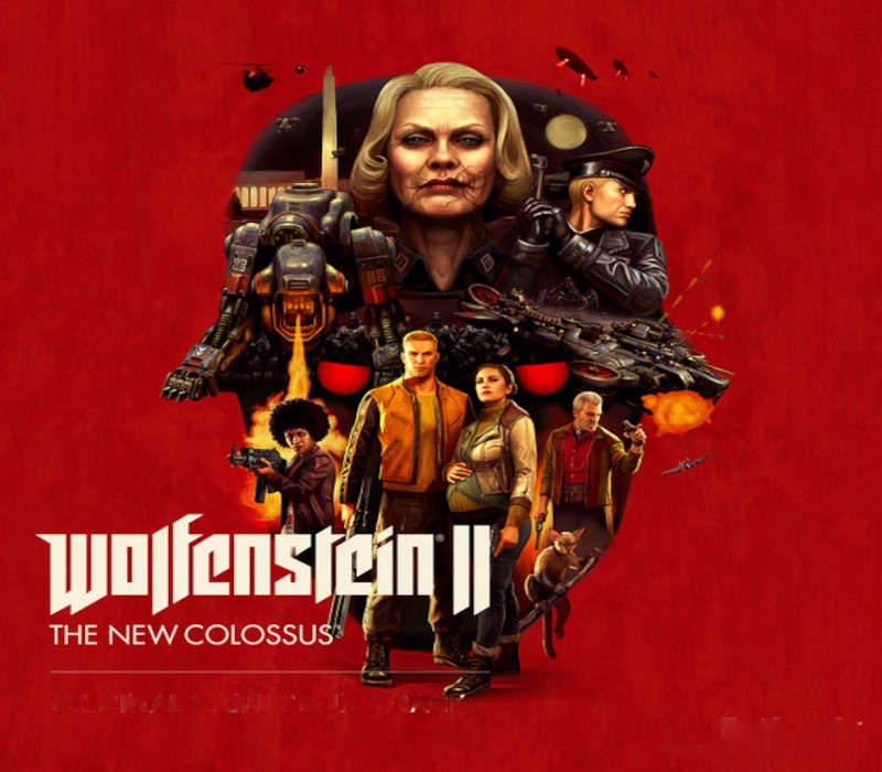 Okładka Wolfenstein II: The New Colossus EU Nintendo Switch CD Key
