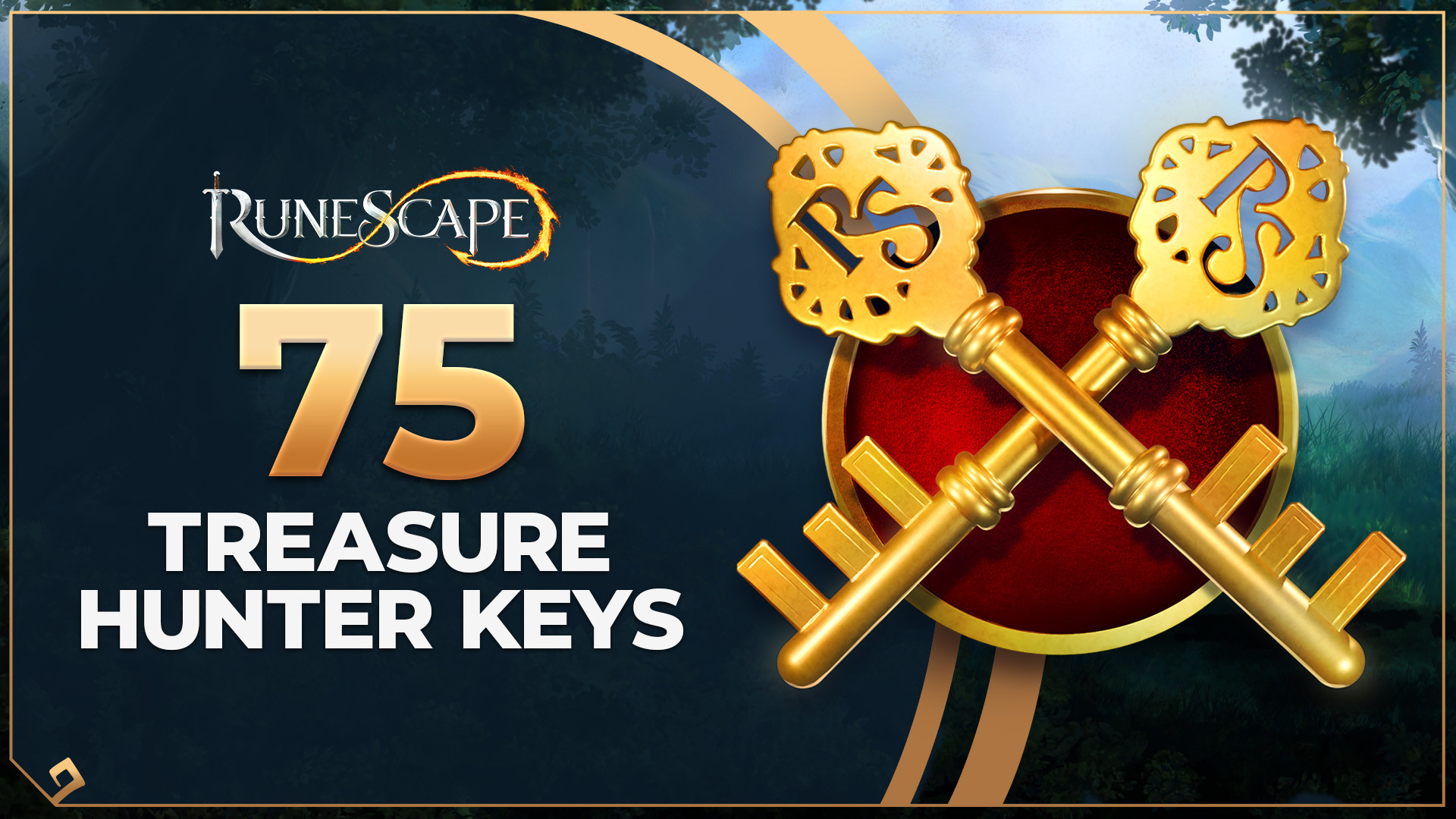 RuneScape - 75 Treasure Hunter Keys DLC Manual Delivery screenshot 1