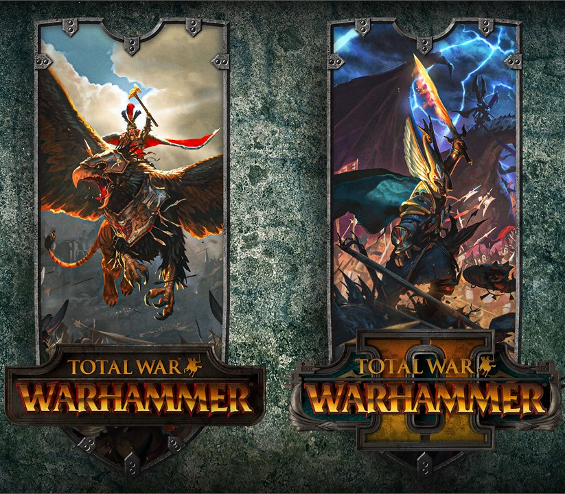 Total War: WARHAMMER Double Pack Bundle PC Steam CD Keyのカバーアート