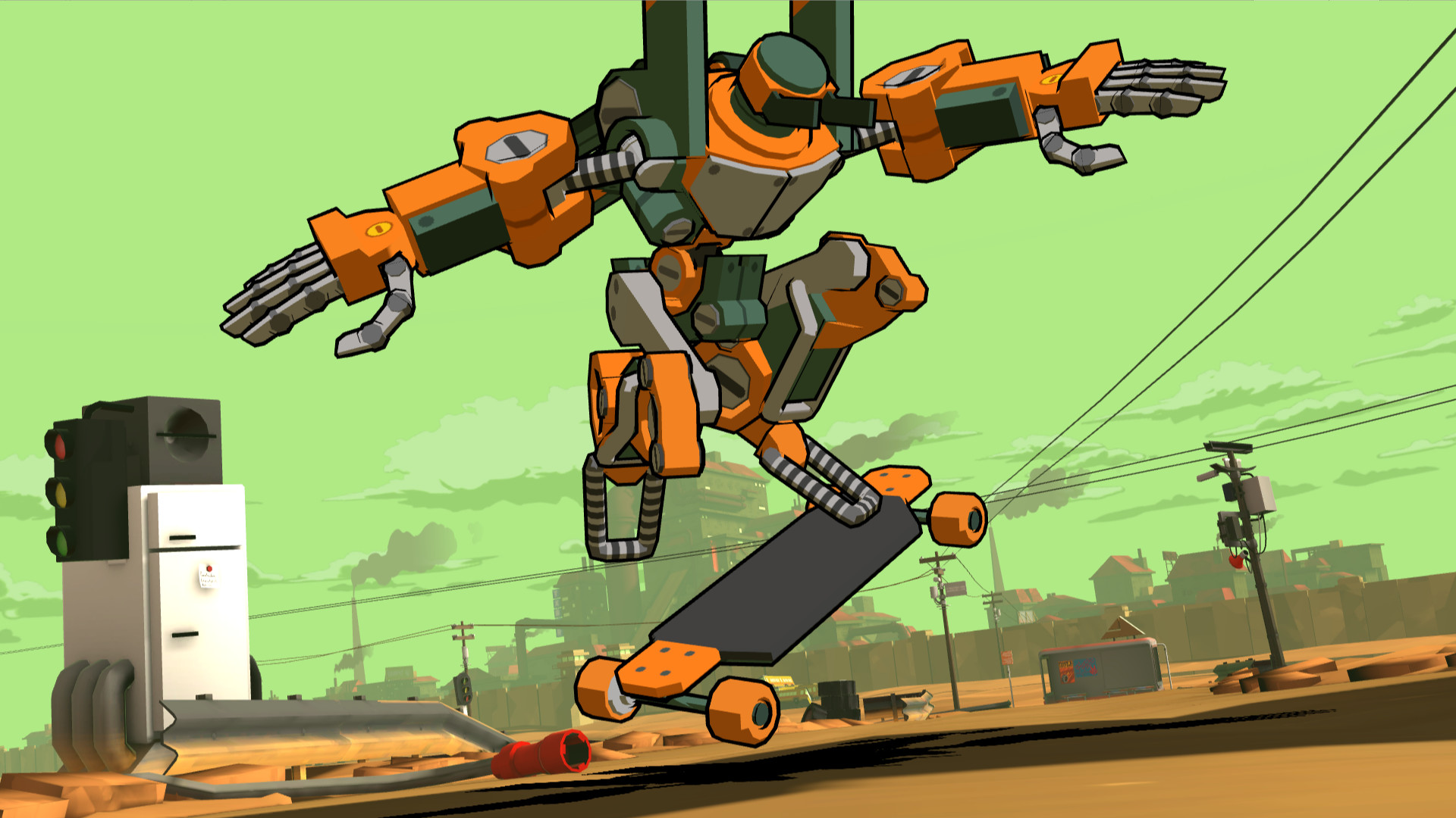 Screenshot 4 di Lethal League Blaze  - Insectoid Loneriding Mechranger outfit for Switch DLC PC Steam CD Key
