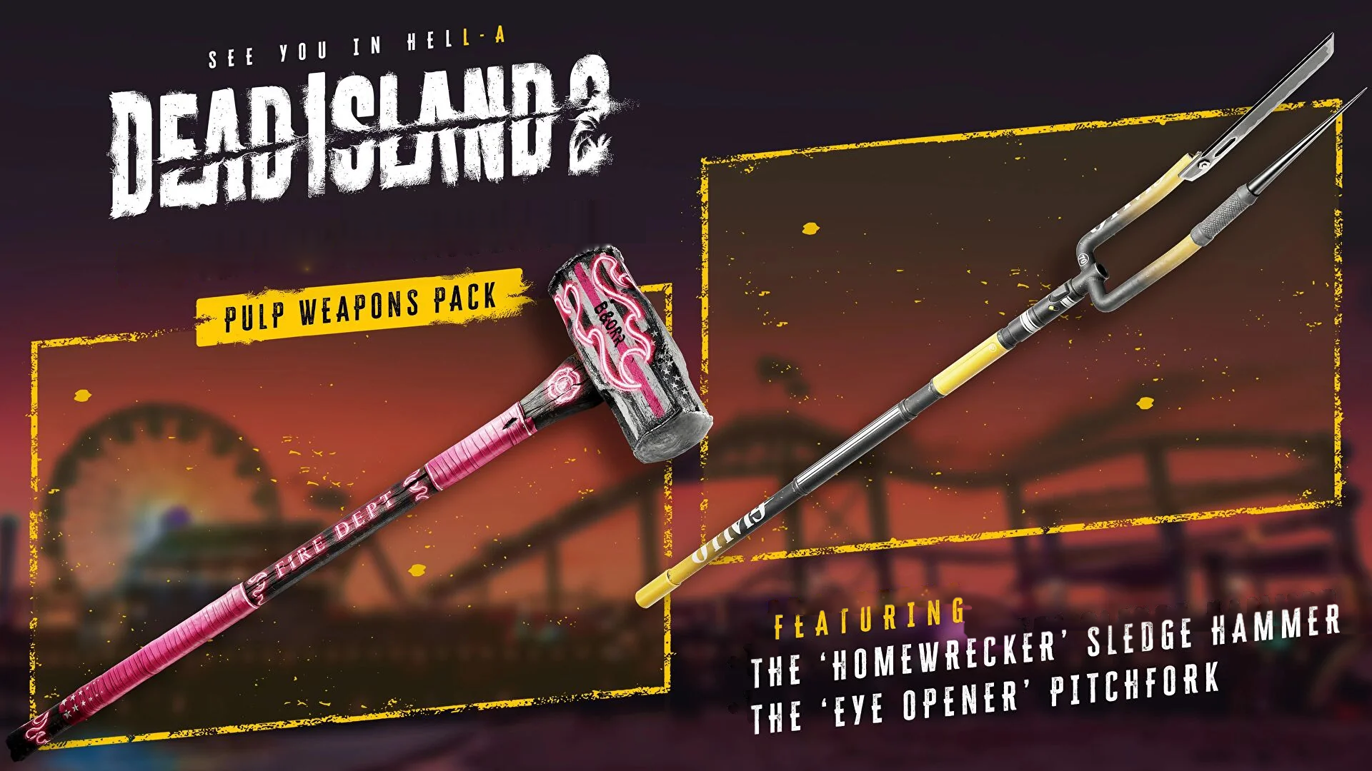 Dead Island 2 - Pulp Weapons Pack DLC EU PC Epic Games CD Key screenshot 1
