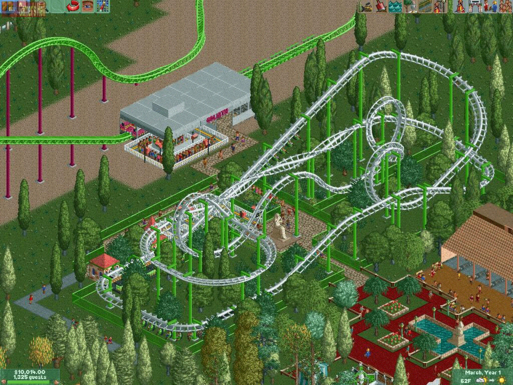 RollerCoaster Tycoon 2: Triple Thrill Pack RoW PC Steam CD Key screenshot 4