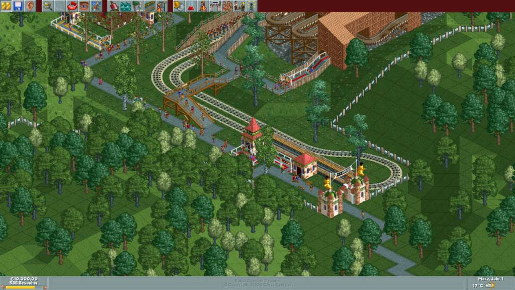 RollerCoaster Tycoon Deluxe Steam CD Key screenshot 4