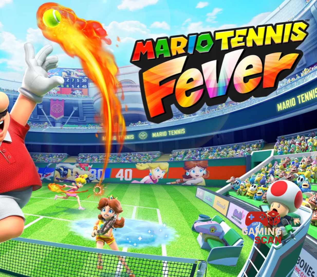 Copertina di Mario Tennis Fever EU Nintendo Switch 2 CD Key