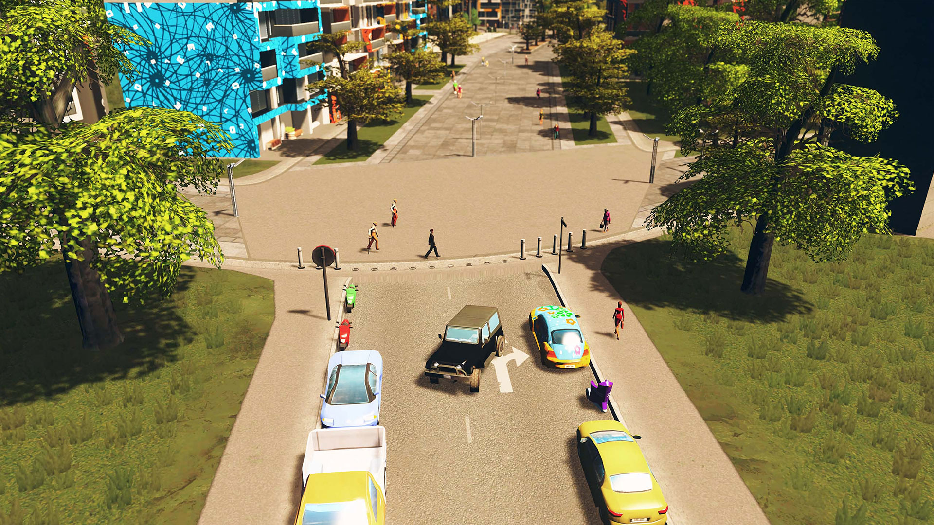 Cities: Skylines - Plazas & Promenades DLC EU PC Steam Altergift screenshot 5