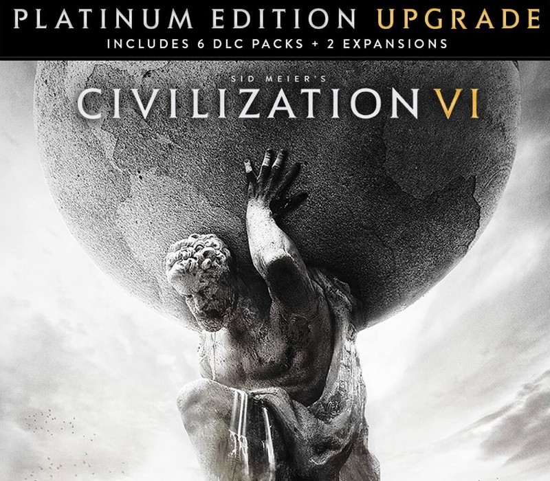 Sid Meier's Civilization VI: Platinum Edition Upgrade DLC Steam CD Key cover art