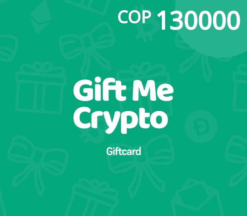 Gift Me Crypto COP 130000 Gift Card cover art