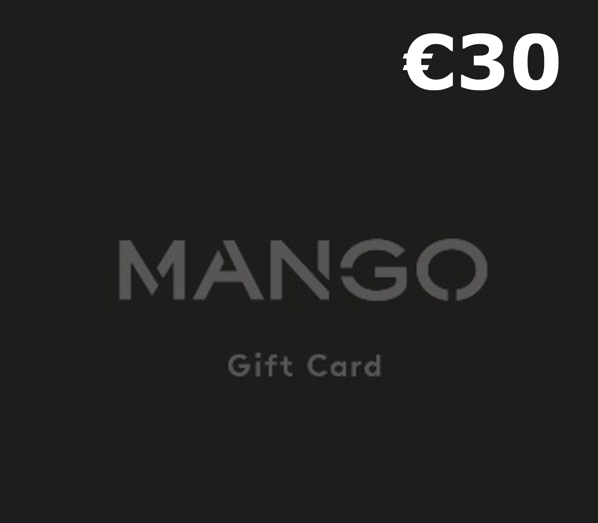 Copertina di Mango €30 Gift Card BE