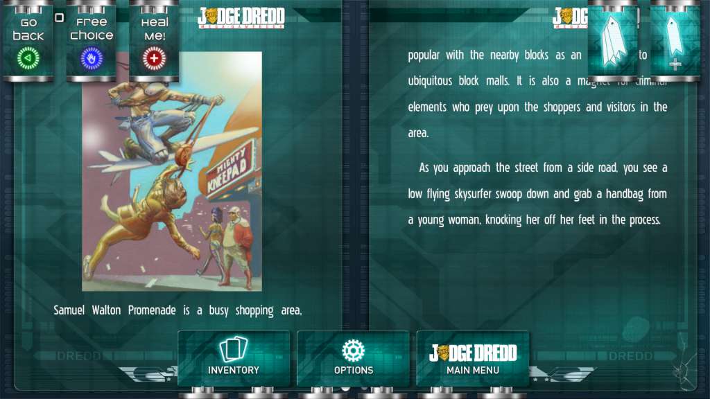 Judge Dredd: Countdown Sector 106 Steam Gift 스크린샷 4