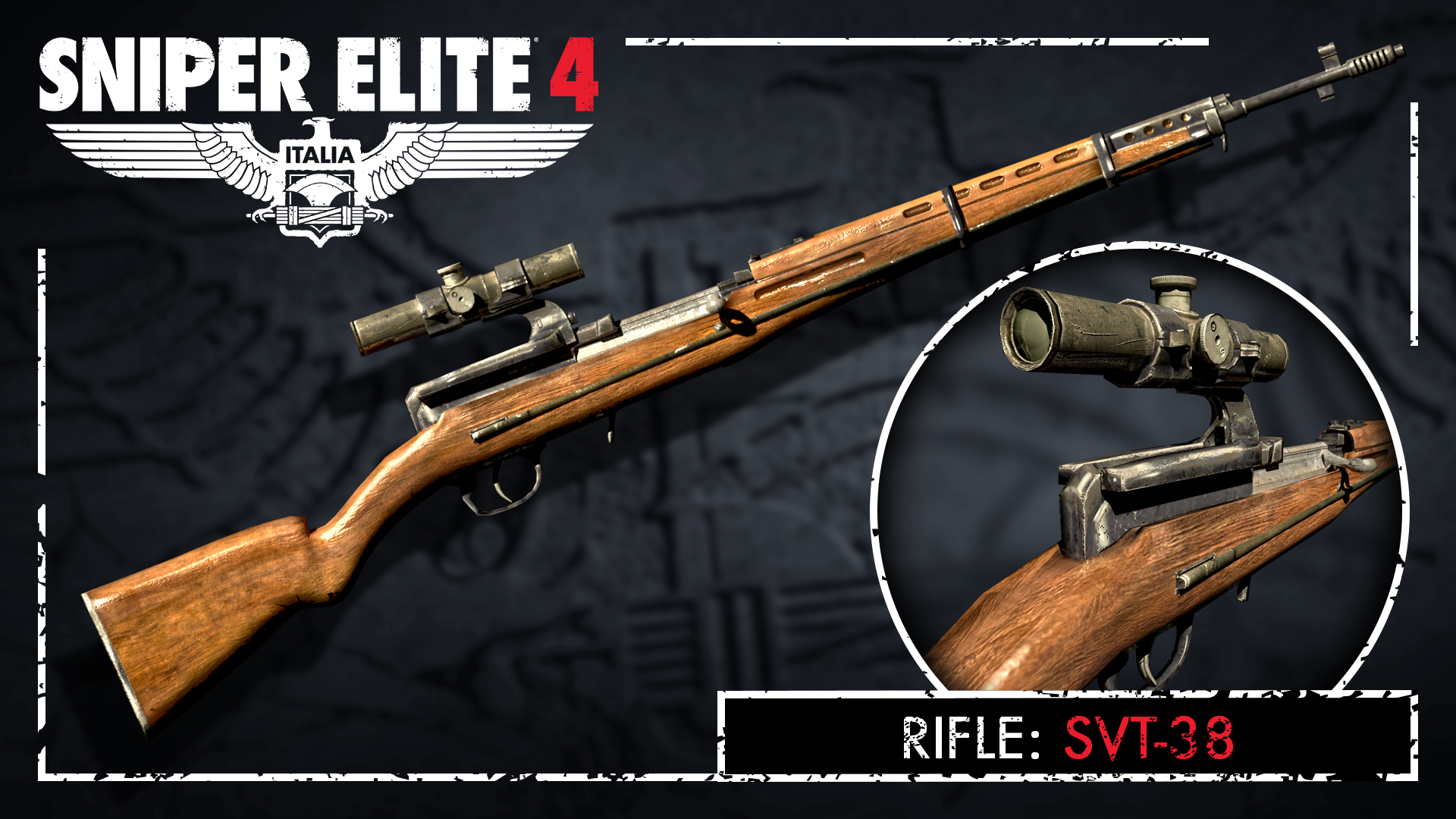 Sniper Elite 4 - Lock and Load Weapons Pack DLC Steam CD Key screenshot 4