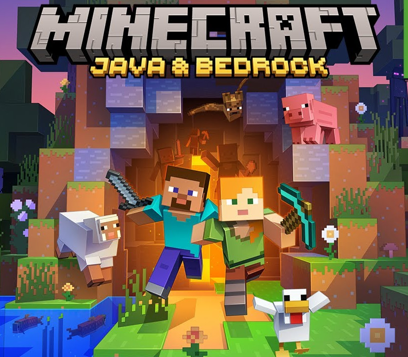 Minecraft: Java & Bedrock Edition AR PC Windows CD Key cover art