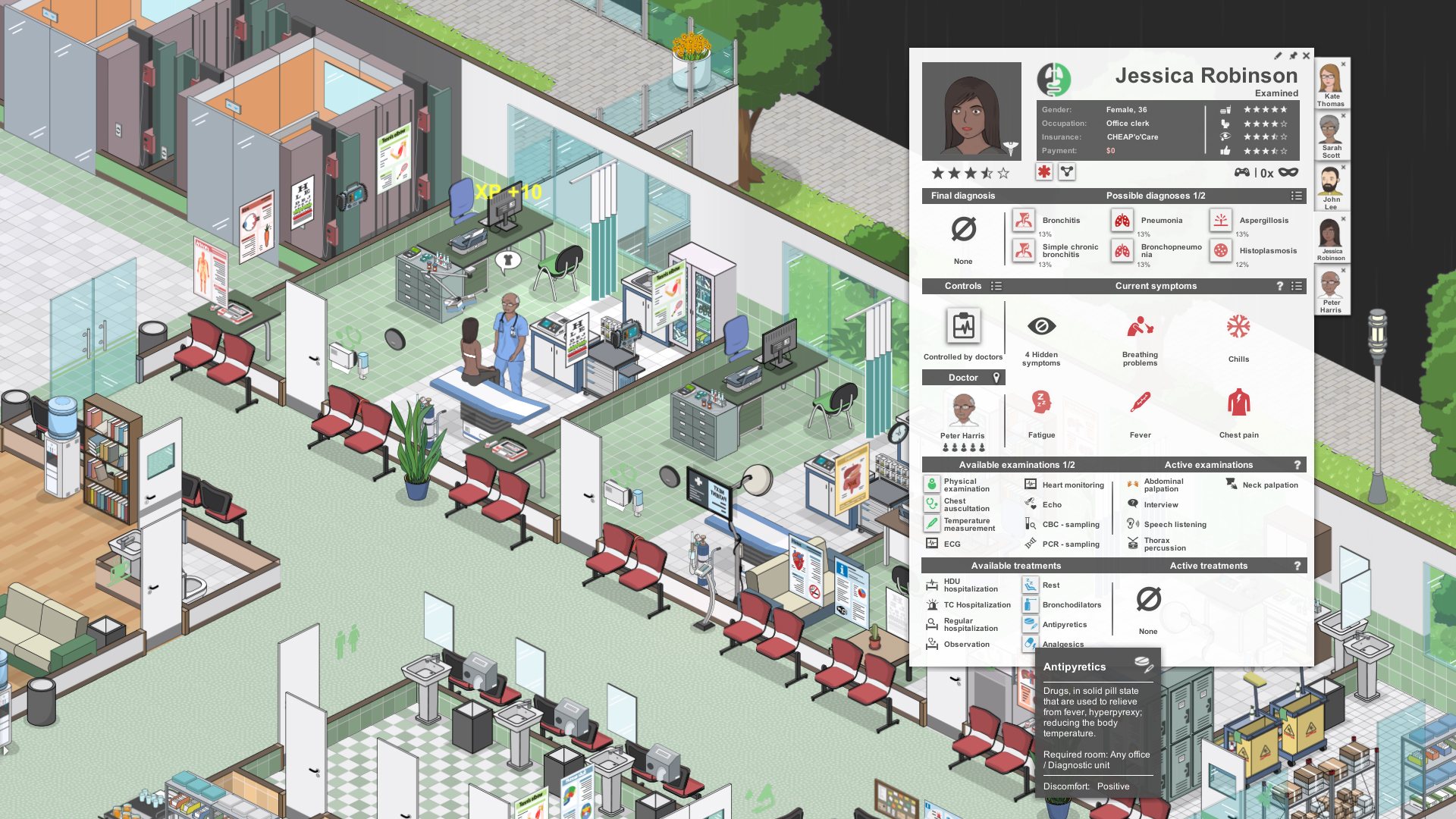 Project Hospital EU PC Steam Altergift – Screenshot 2