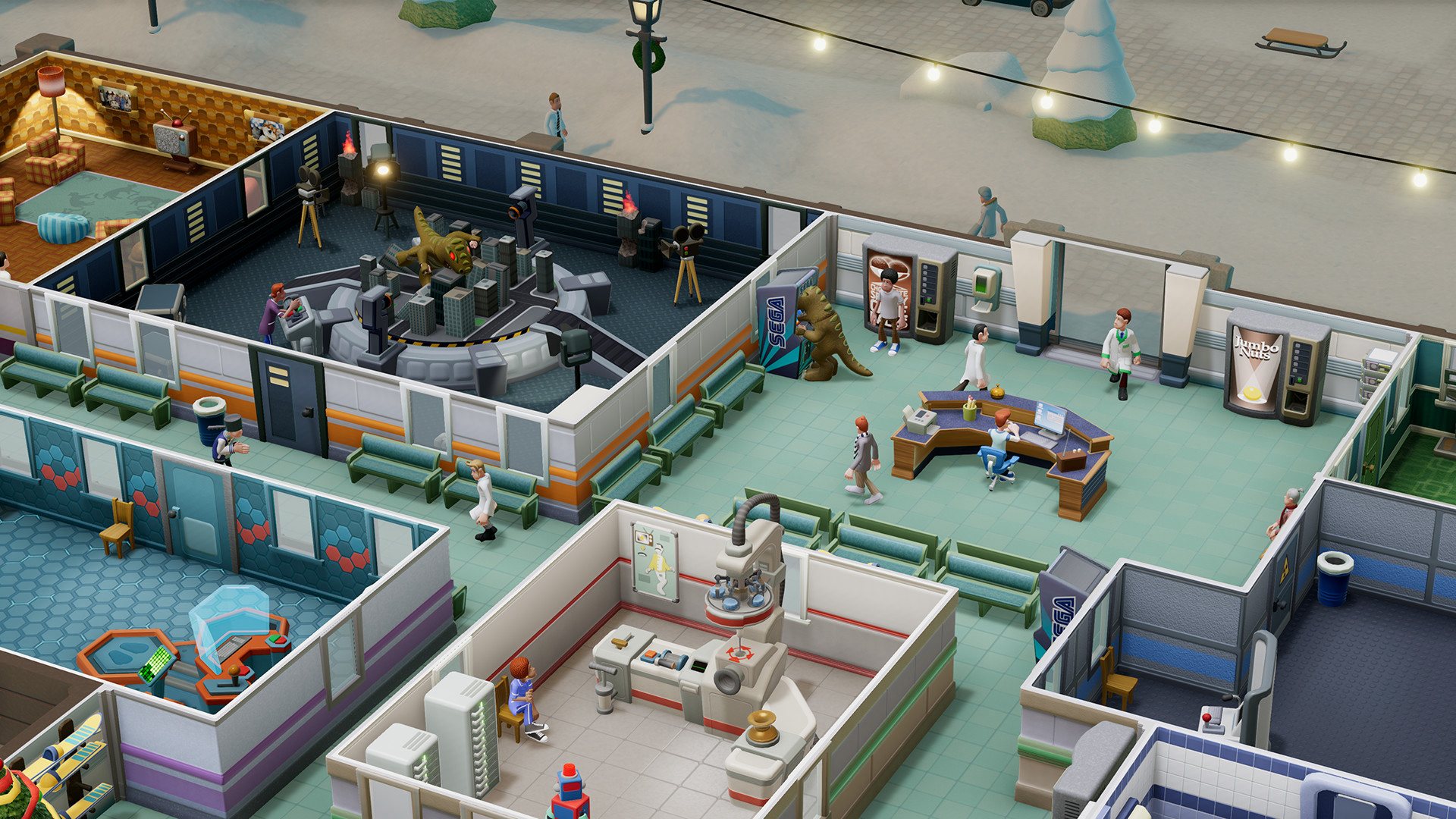 Two Point Hospital - Bigfoot DLC Steam Altergift screenshot 8