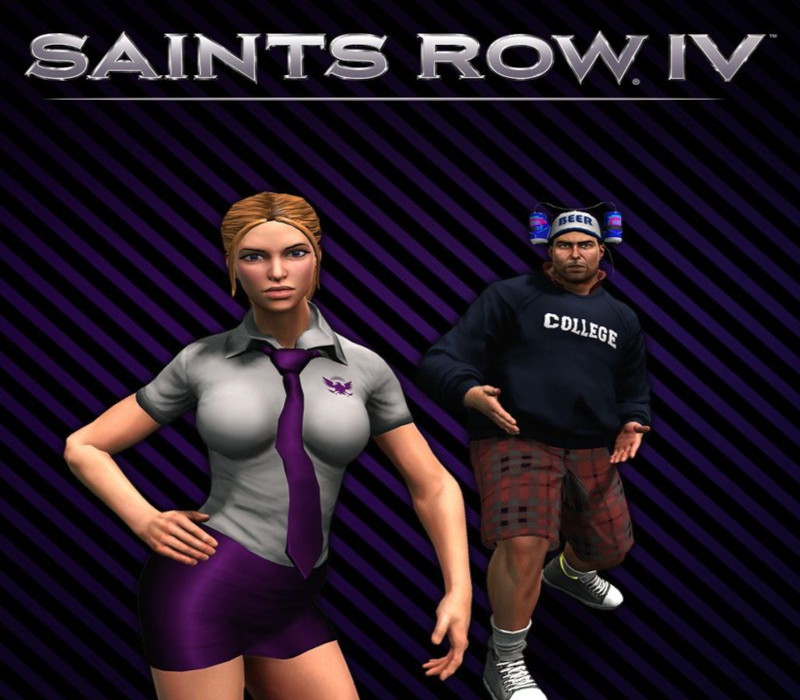 Saints Row IV - College Daze Pack DLC Steam CD Key cover art