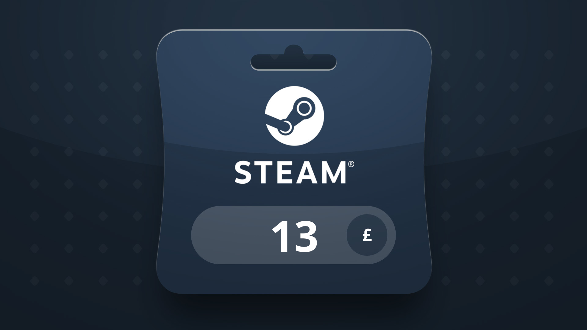 Steam Wallet GBP 13 Gift Card UK – Screenshot 1
