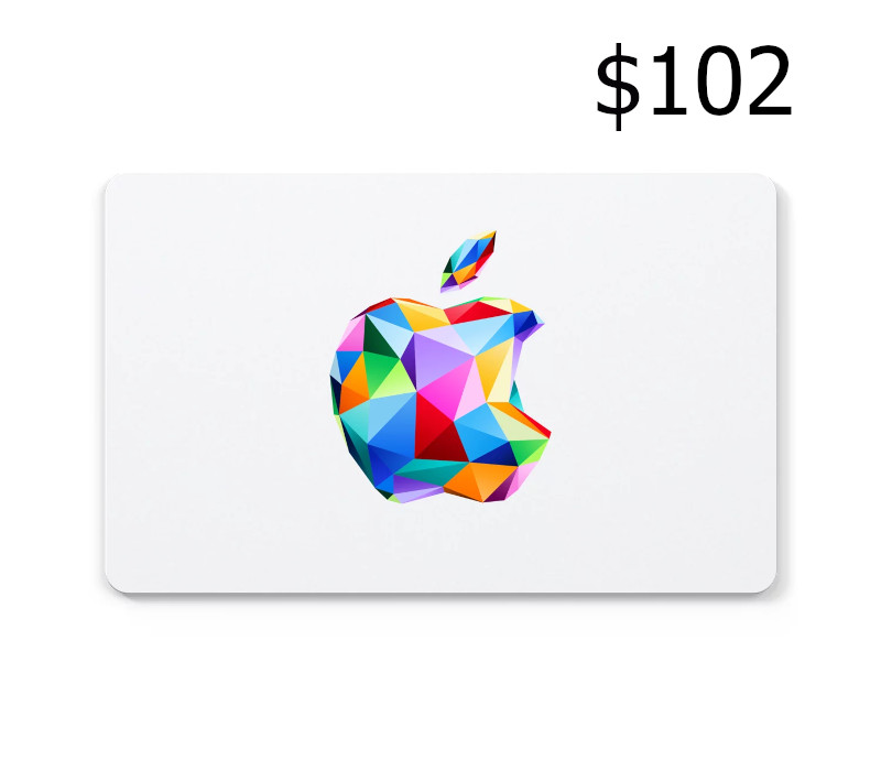 Jaquette de Apple $102 Gift Card US