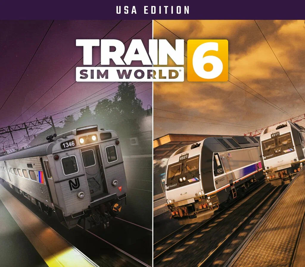 Train Sim World 6 USA Edition US XBOX One / Xbox Series X|S / PC CD Key cover art