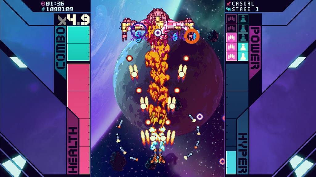 Super Galaxy Squadron EX Turbo Steam CD Key screenshot 5