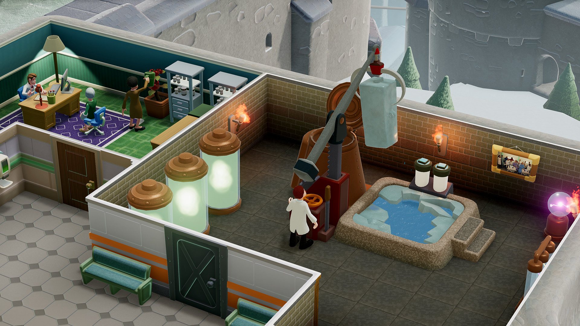 Two Point Hospital - Bigfoot DLC EU PC Steam CD Key ekran görüntüsü 2