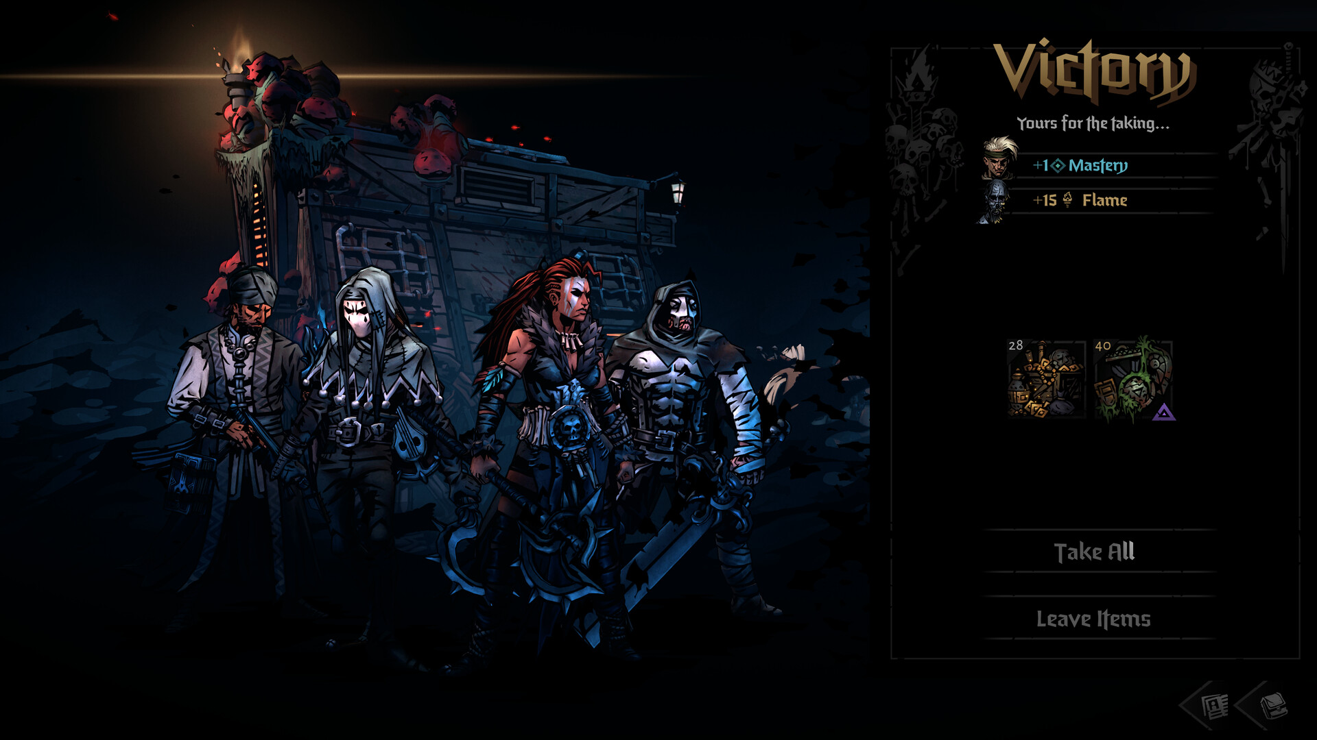 Darkest Dungeon II - Infernal Supporter Pack DLC PC Steam CD Key screenshot 1
