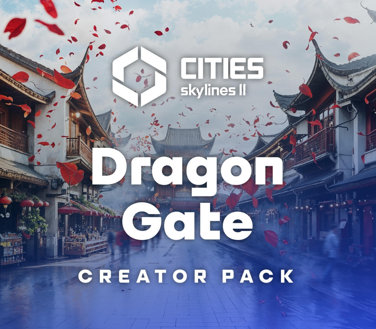 Copertina di Cities: Skylines II - Creator Pack: Dragon Gate DLC EU PC Steam CD Key