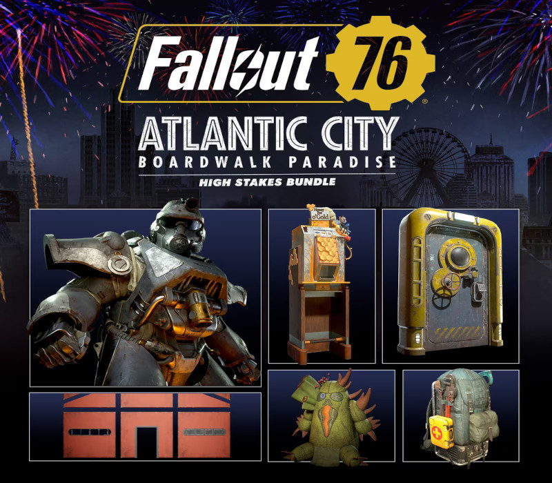 Copertina di Fallout 76 - Atlantic City High Stakes Bundle DLC PC Steam CD Key