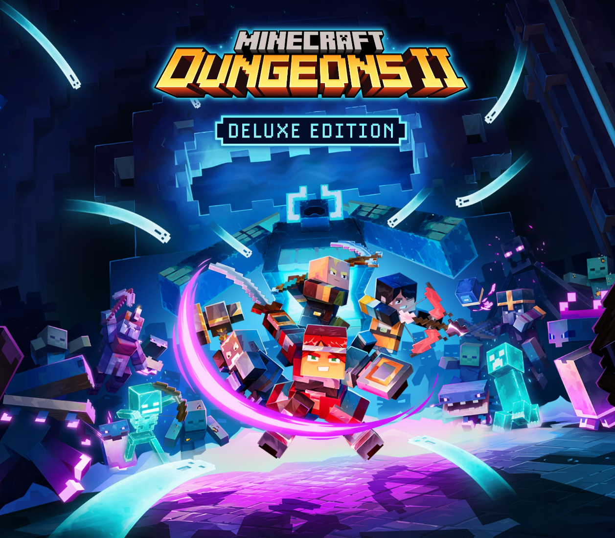 Minecraft Dungeons II Deluxe Edition EU Xbox Series X|S / PC CD Key cover art