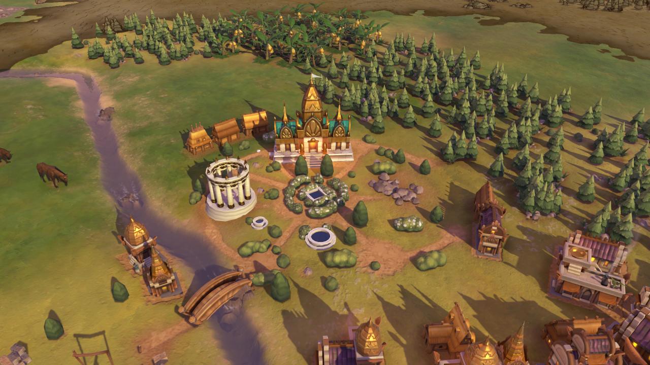 Sid Meier's Civilization VI - Khmer and Indonesia Civilization & Scenario Pack DLC EU Steam CD Key screenshot 1