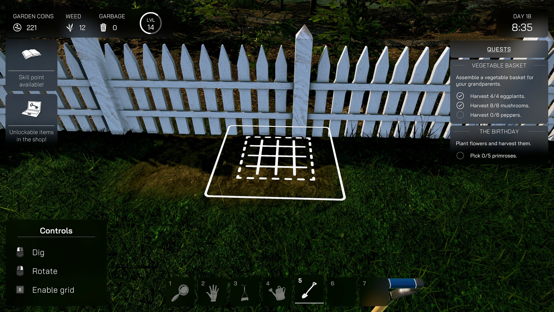 Garden Simulator EU Nintendo Switch CD Key screenshot 2