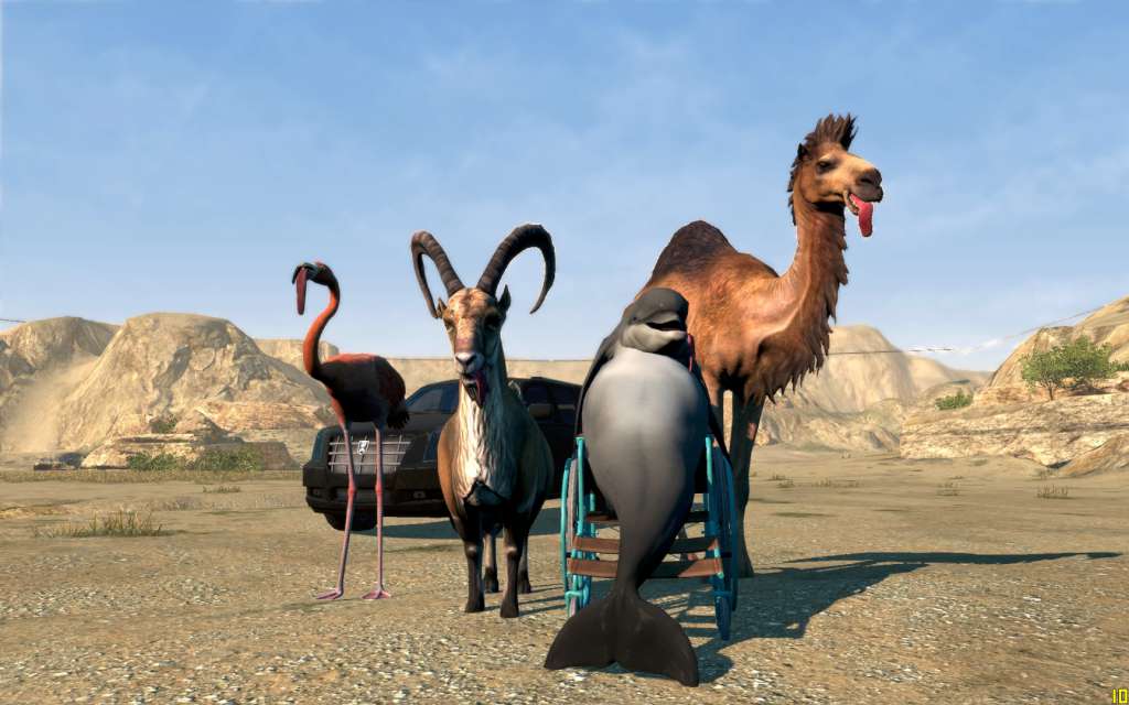 Goat Simulator - PAYDAY DLC Steam CD Key screenshot 1