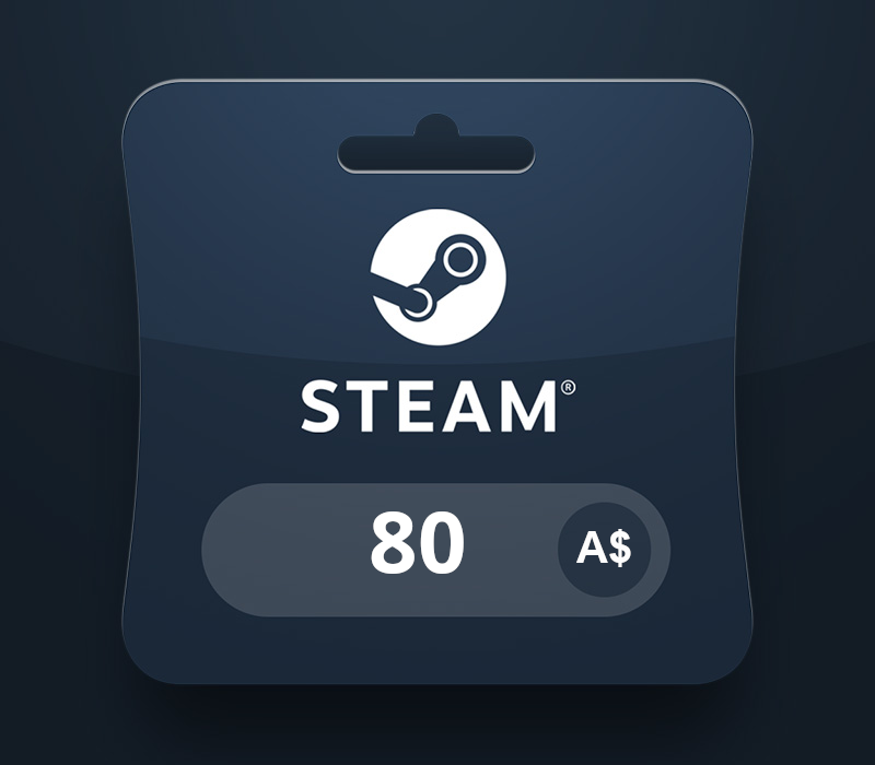 Steam Gift Card AUD 80 AU Activation Code kapak görseli