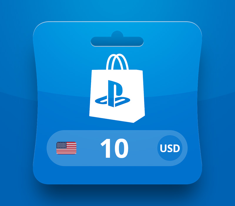 PlayStation Network Card USD 10 Gift Card US cover art