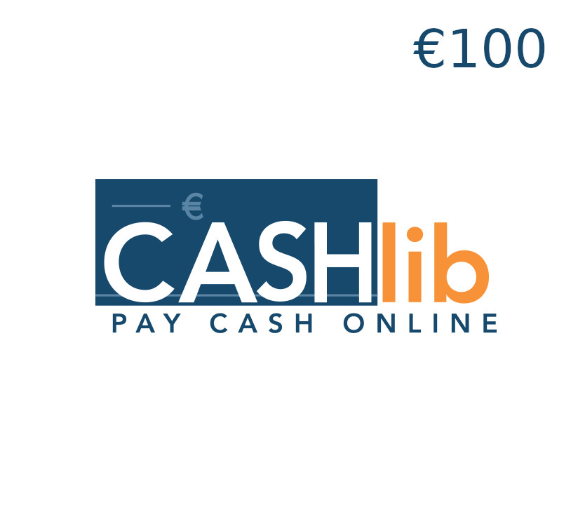 Okładka CASHlib €100 Prepaid Card DE
