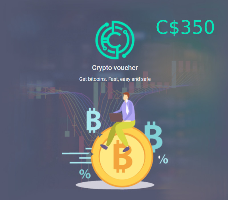 Copertina di Crypto Voucher Bitcoin (BTC) 350 CAD Key Global
