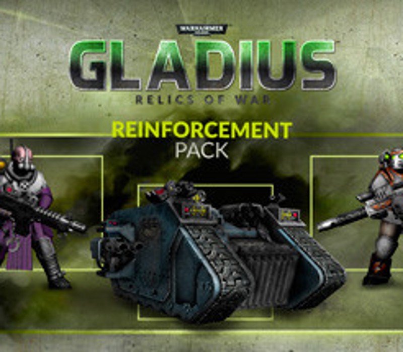 Warhammer 40,000: Gladius - Reinforcement Pack DLC EU PC Steam CD Key cover art