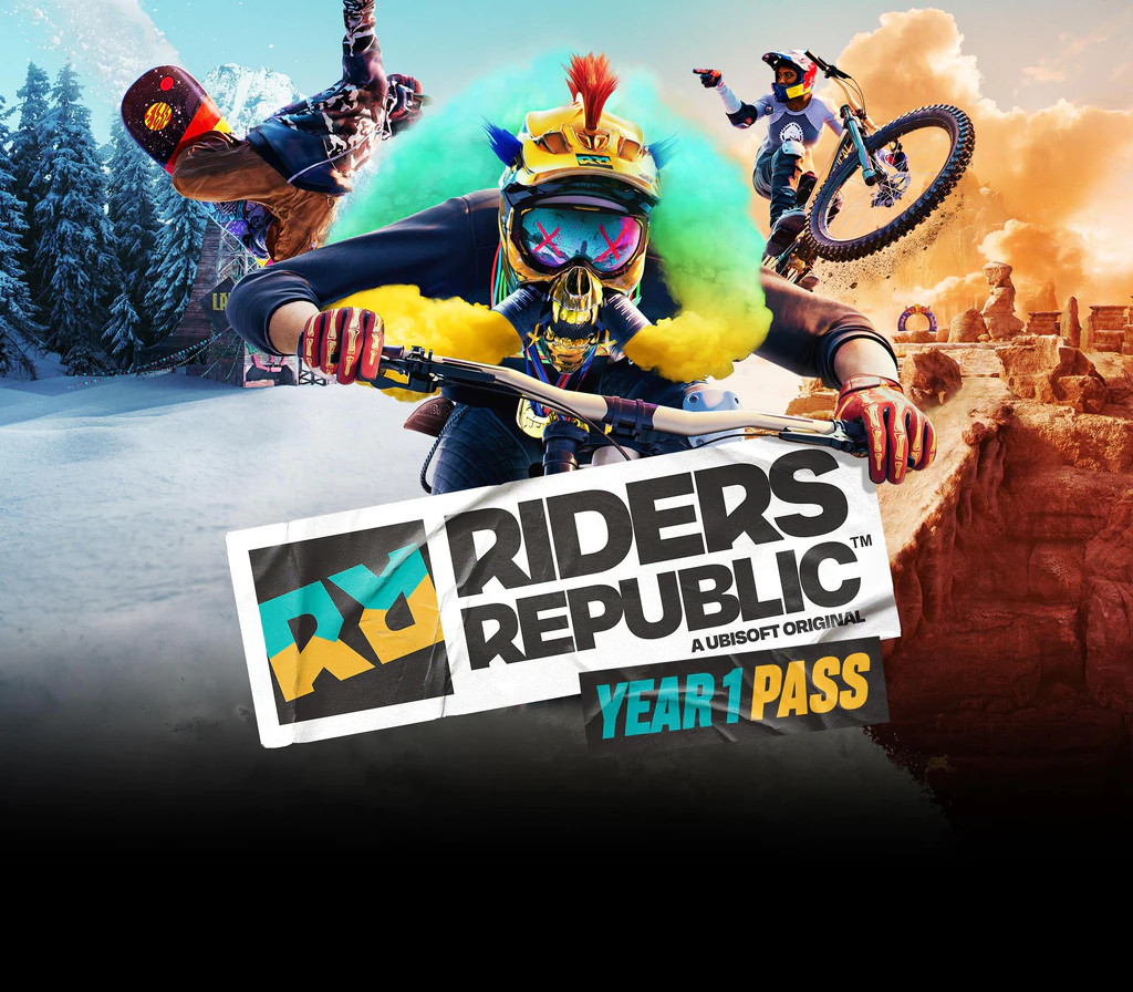 Riders Republic - Year 1 Pass DLC EMEA Ubisoft Connect CD Key cover art