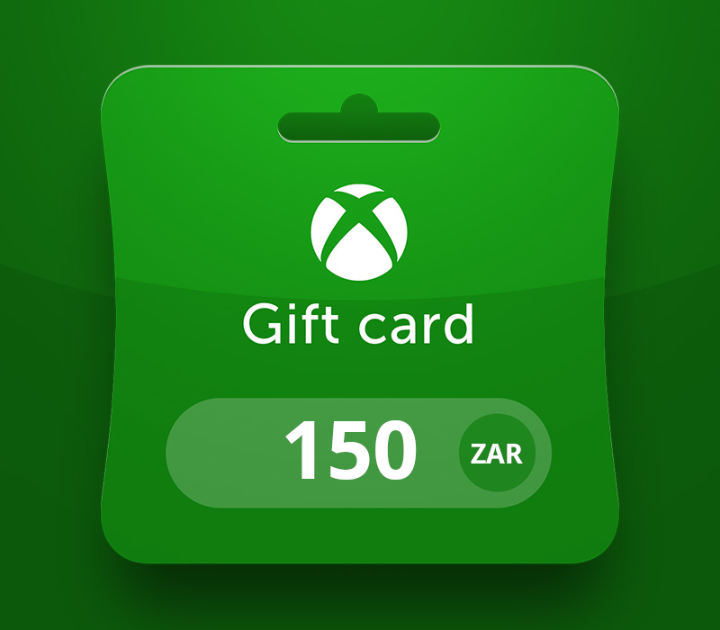 XBOX Live ZAR 150 Prepaid Card ZA cover art