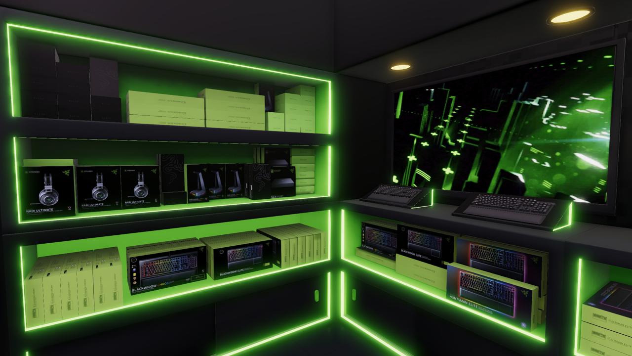 PC Building Simulator - Razer Workshop DLC Steam CD Key — zrzut ekranu 1
