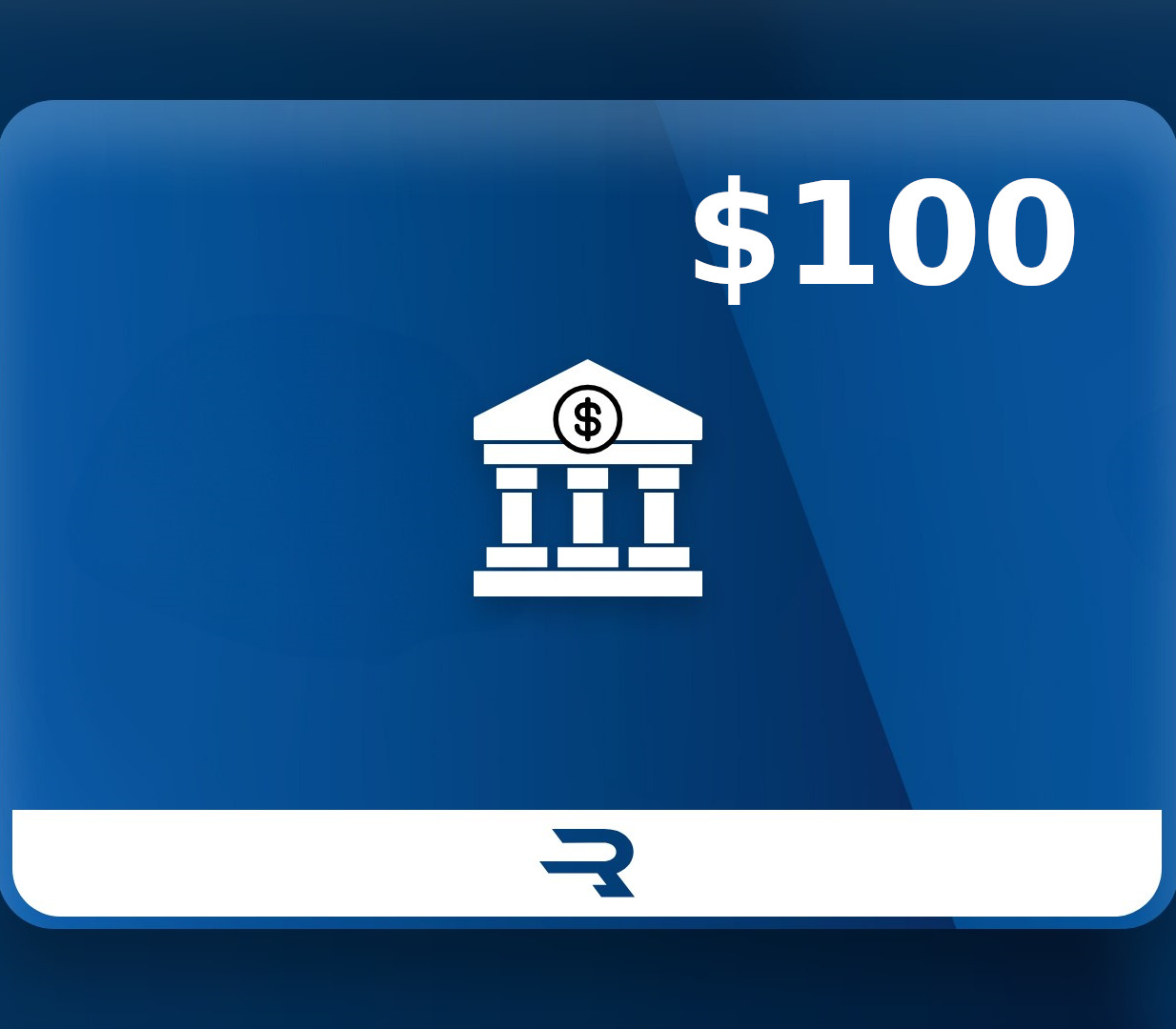 Rewarble Bank Transfer USD 100 Gift Card cover art