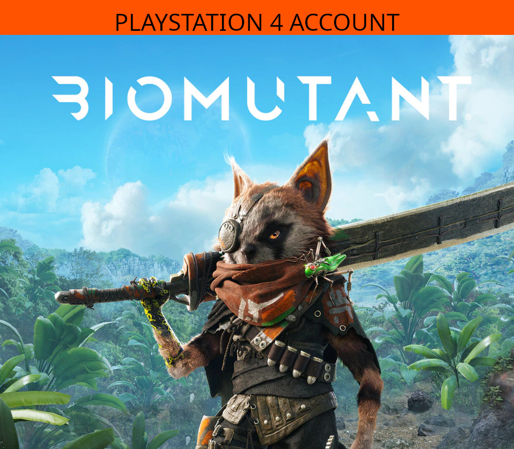 BIOMUTANT PS4 Account cover art