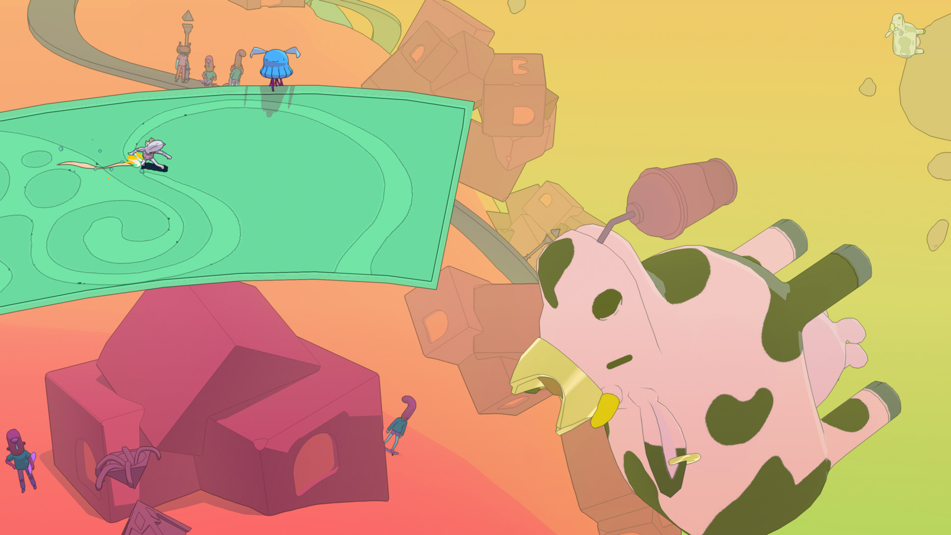 OlliOlli World - VOID Riders DLC PC Steam CD Key  screenshot 1