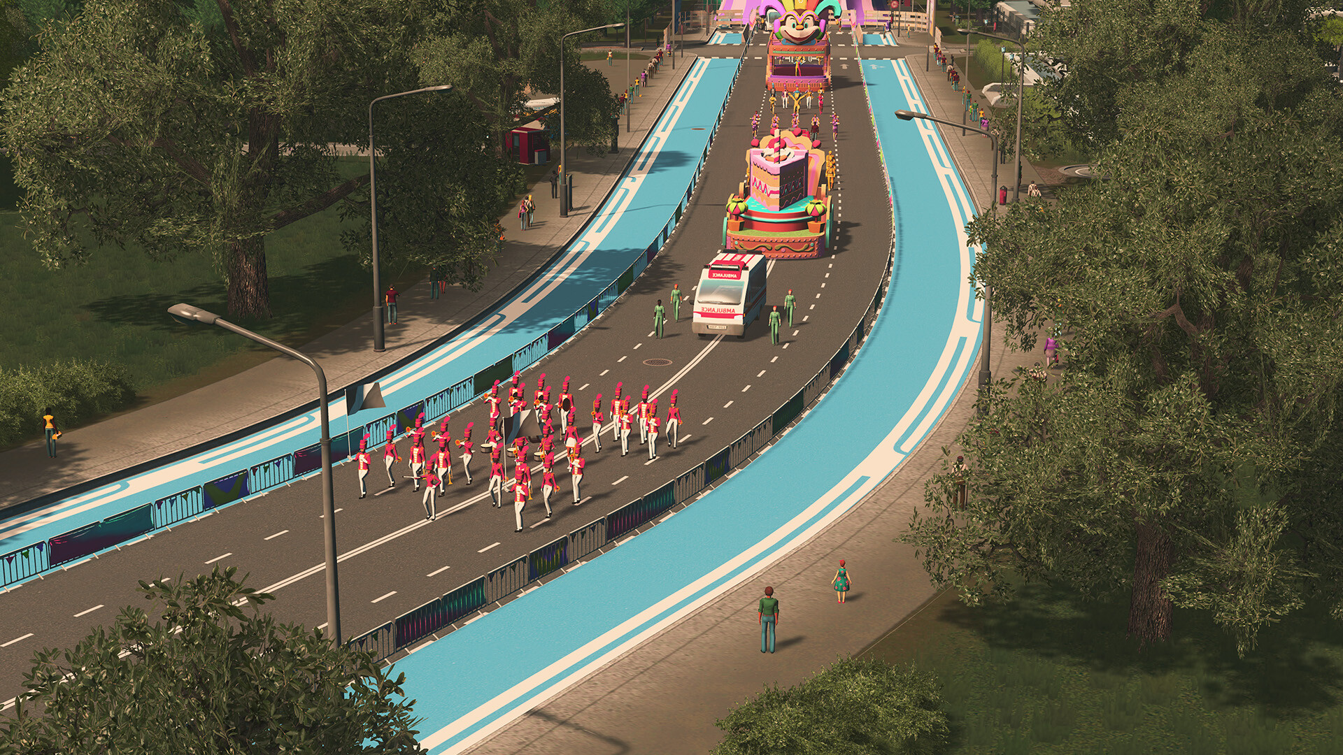 Cities: Skylines - Race Day DLC RoW PC Steam CD Key screenshot 4