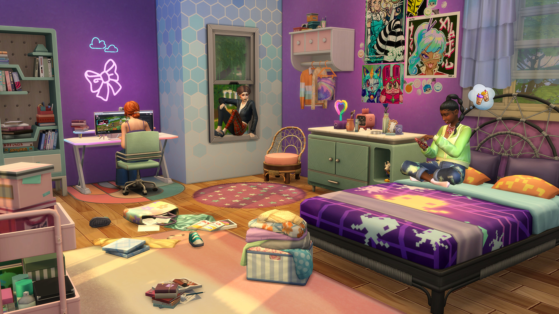 The Sims 4 - High School Years DLC EN Language Only EU PC EA App CD Key screenshot 3