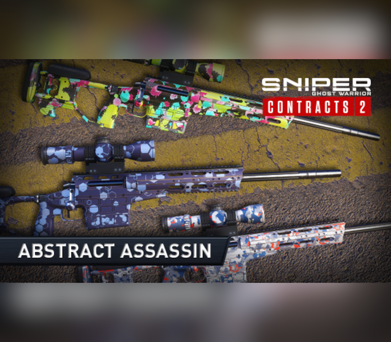 Sniper Ghost Warrior Contracts 2 - Abstract Assassin Skin Pack DLC PC Steam CD Key cover art