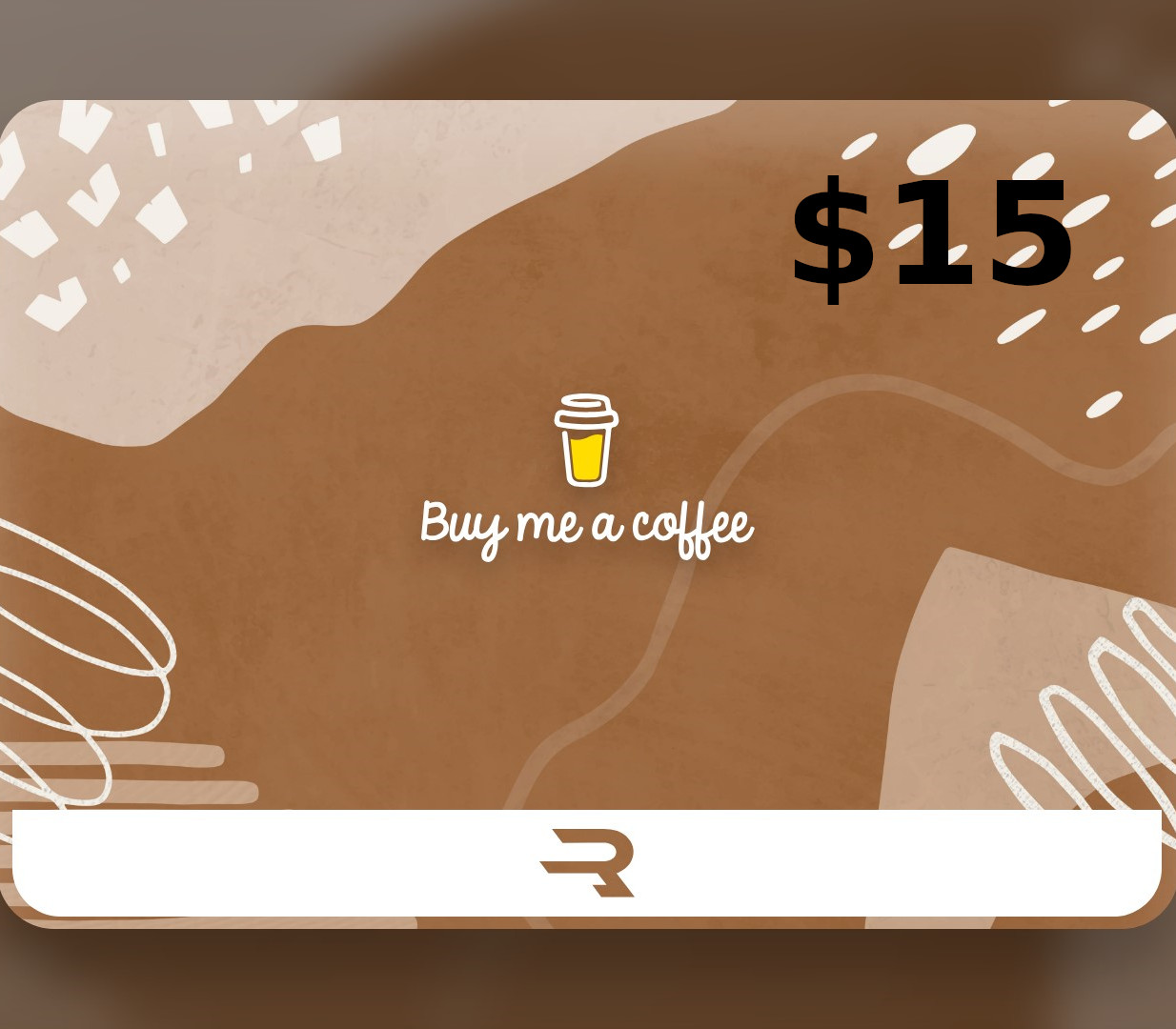 Cover von Rewarble Buy Me a Coffee USD 20 Gift Card