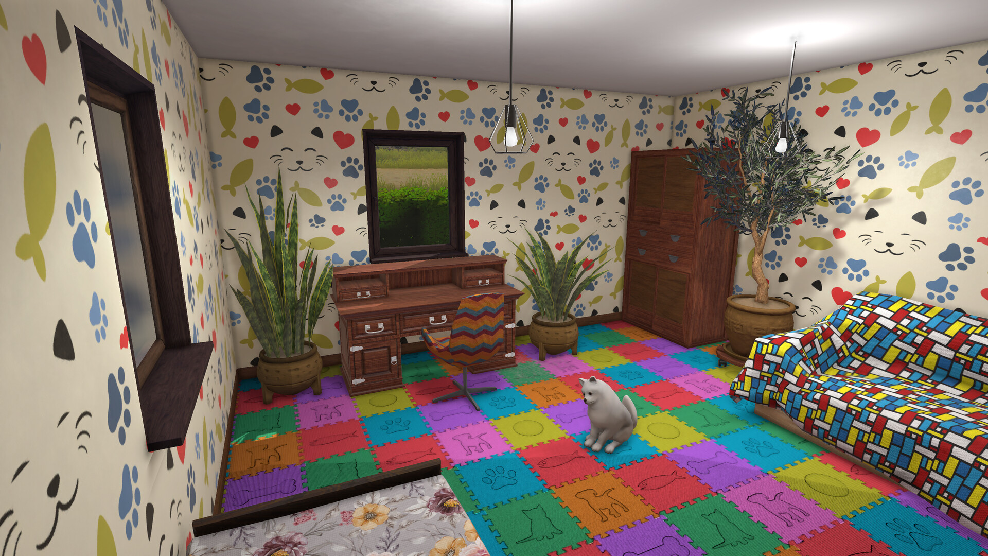 House Flipper Pets VR EU PC Steam CD Key screenshot 5