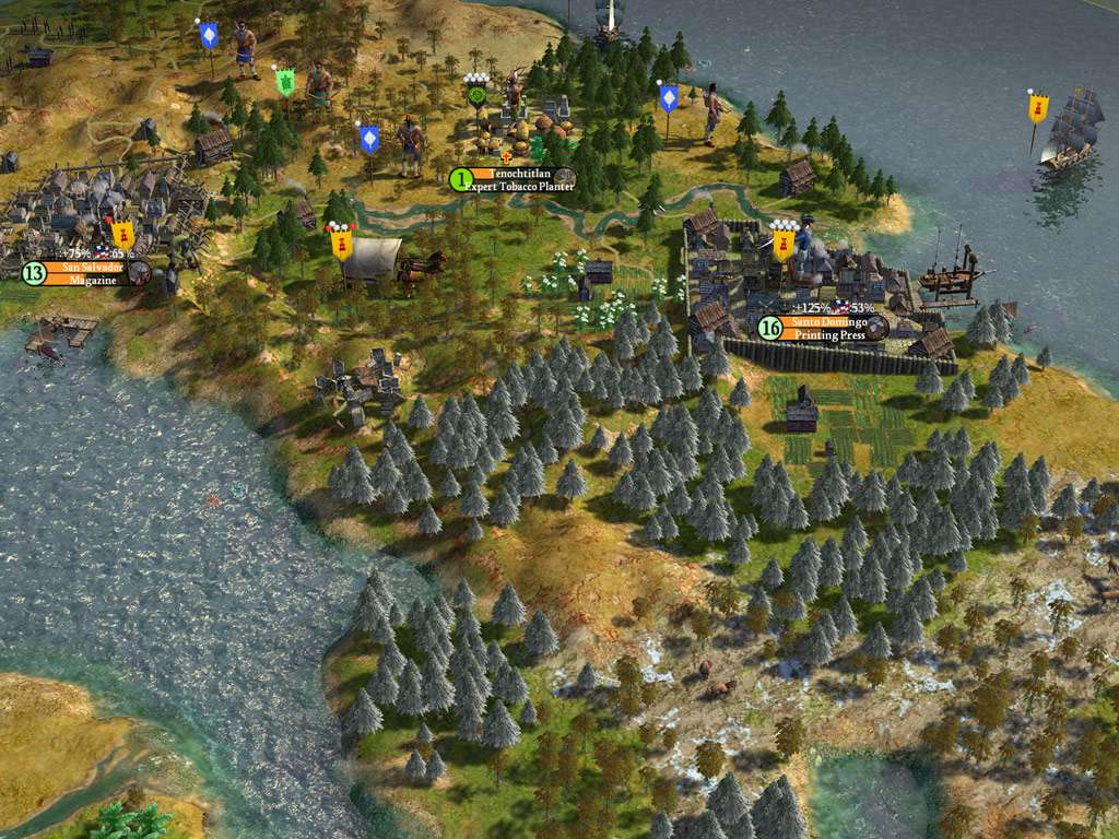 Sid Meier's Civilization IV: Colonization EU PC Steam CD Key screenshot 4