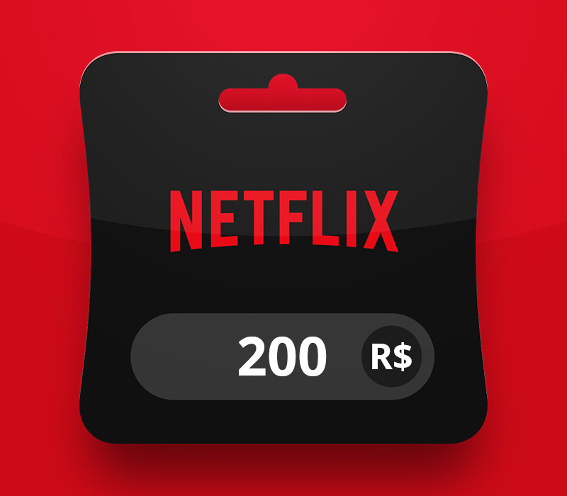 Netflix BRL 200 Gift Card BR cover art