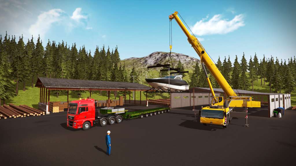 Screenshot 6 di Construction Simulator 2015 - Liebherr LTM 1300 6.2 DLC PC Steam CD Key